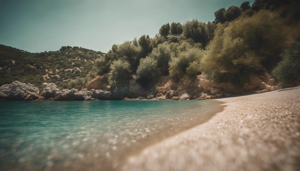 beautiful beach in greece