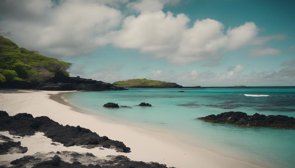 bustling town in galapagos